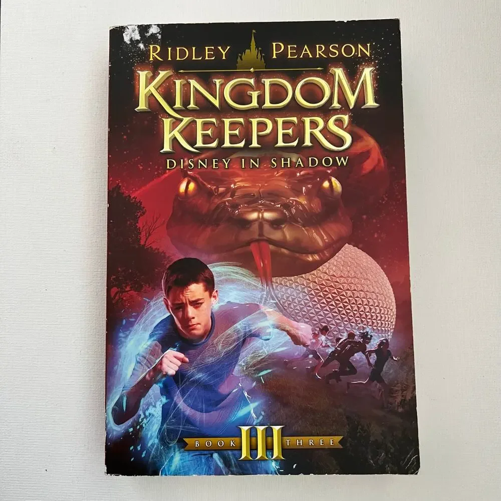 Kingdom Keepers III Disney in Shadow by Ridley Pearson Paperback Book